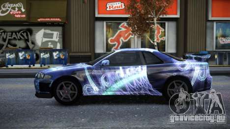 Nissan Skyline R34 Owyna S3 для GTA 4