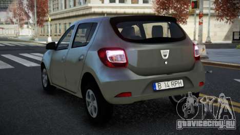 Dacia Sandero Riwejatok для GTA 4