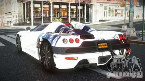 Koenigsegg CCX Xanla S7 для GTA 4