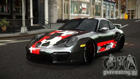 Porsche 977 GT2 Ashid S13 для GTA 4