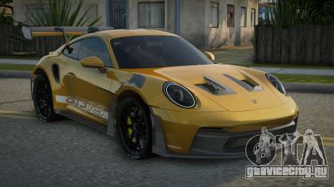 Porsche 911 GT3 RS FX для GTA San Andreas