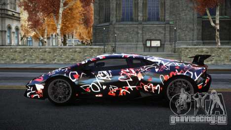 Lamborghini Huracan Lesab S14 для GTA 4