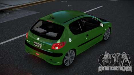 Peugeot 206 Kiwkir для GTA 4