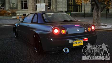 Nissan Skyline R34 Jimik для GTA 4