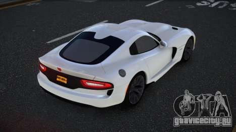 Dodge Viper Tycole для GTA 4
