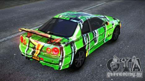 Nissan Skyline R34 Owyna S1 для GTA 4