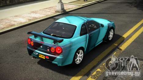 Nissan Skyline R34 Nehgan S3 для GTA 4