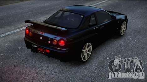 Nissan Skyline R34 Tuji для GTA 4
