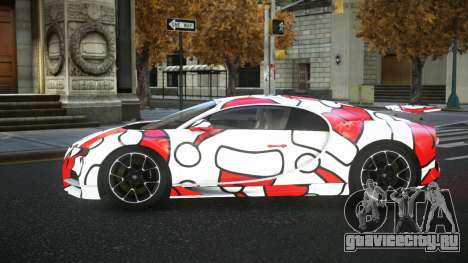 Bugatti Chiron Jehan S11 для GTA 4