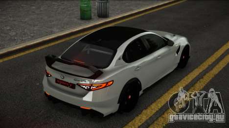 Alfa Romeo Giulia Tuabe для GTA 4