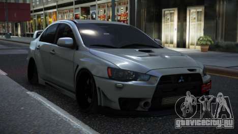 Mitsubishi Lancer Evolution X Iwit для GTA 4