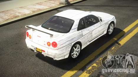 Nissan Skyline R34 Nehgan S1 для GTA 4