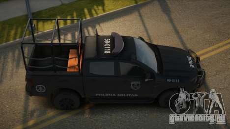 Ford Ranger 2017 BOPE RJ V2 для GTA San Andreas