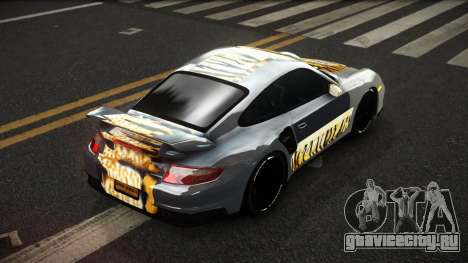 Porsche 977 GT2 Ashid S3 для GTA 4