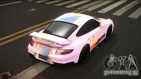 Porsche 977 GT2 Ashid S8 для GTA 4