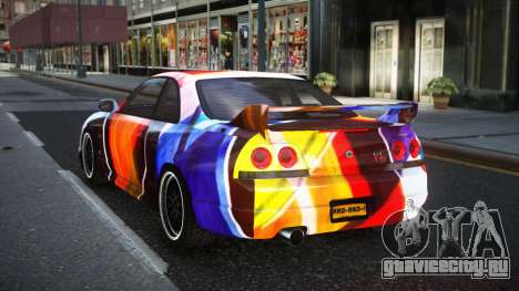 Nissan Skyline R33 Risic S3 для GTA 4