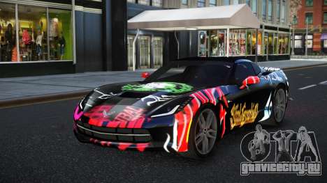 Chevrolet Corvette C7 Ewashu S9 для GTA 4