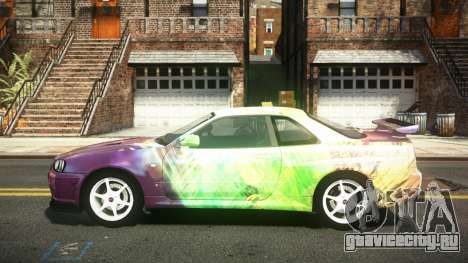 Nissan Skyline R34 Nehgan S7 для GTA 4