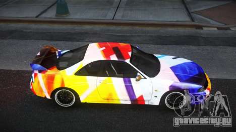 Nissan Skyline R33 Risic S3 для GTA 4