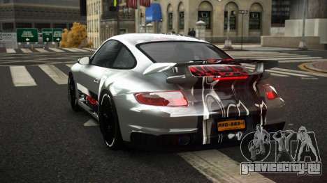 Porsche 977 GT2 Ashid S5 для GTA 4