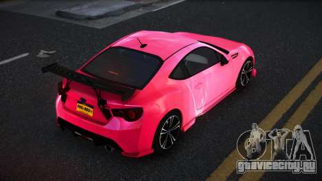 Subaru BRZ Nigel S8 для GTA 4