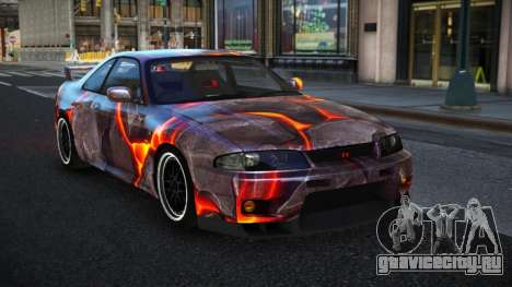 Nissan Skyline R33 Risic S9 для GTA 4