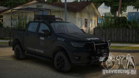 Ford Ranger 2017 BOPE RJ V2 для GTA San Andreas