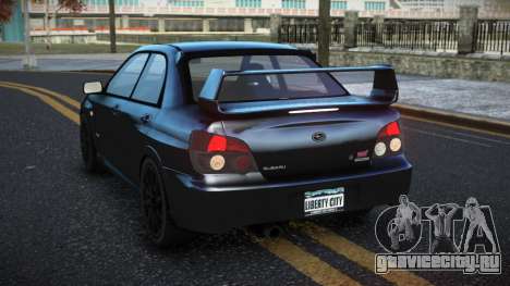 Subaru Impreza Boemo для GTA 4