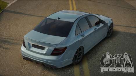 Mercedes-Benz C63 AMG Sedan 2010 для GTA San Andreas