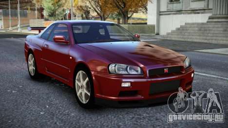 Nissan Skyline R34 Owyna для GTA 4