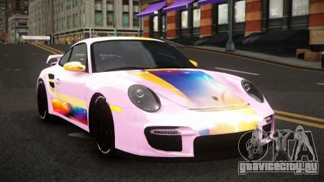 Porsche 977 GT2 Ashid S8 для GTA 4