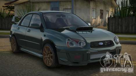 Subary Impreza STI 08th для GTA San Andreas