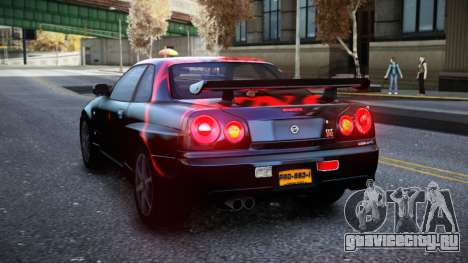 Nissan Skyline R34 Owyna S12 для GTA 4
