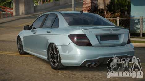 Mercedes-Benz C63 AMG Sedan 2010 для GTA San Andreas