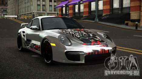 Porsche 977 GT2 Ashid S5 для GTA 4