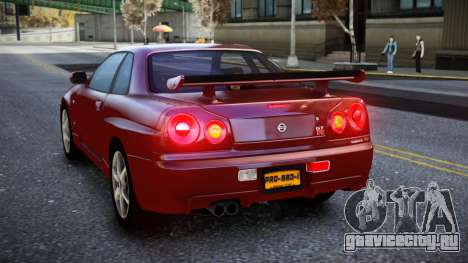 Nissan Skyline R34 Owyna для GTA 4