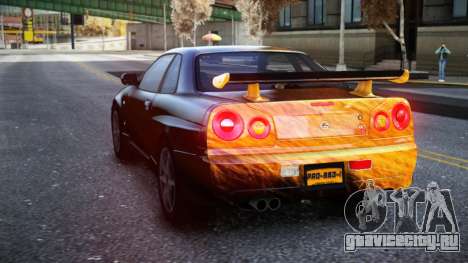 Nissan Skyline R34 Owyna S7 для GTA 4