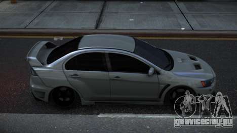 Mitsubishi Lancer Evolution X Iwit для GTA 4