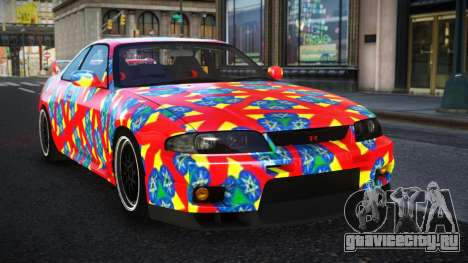 Nissan Skyline R33 Risic S1 для GTA 4
