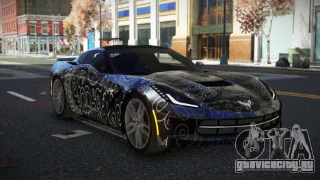 Chevrolet Corvette C7 Ewashu S11 для GTA 4
