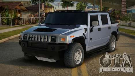 Hummer H2 Sut 2006 Cristales Negros для GTA San Andreas