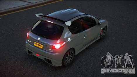 Peugeot 206 Jiujo для GTA 4