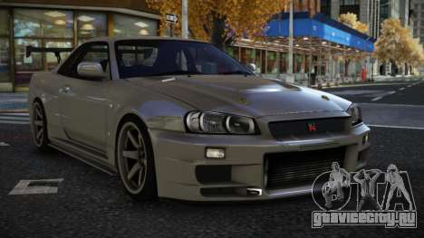 Nissan Skyline R34 Royabive для GTA 4