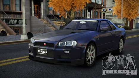 Nissan Skyline R34 Zaeji для GTA 4