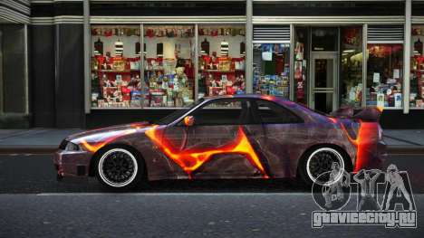 Nissan Skyline R33 Risic S9 для GTA 4