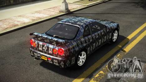 Nissan Skyline R34 Nehgan S6 для GTA 4