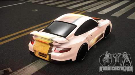 Porsche 977 GT2 Ashid S2 для GTA 4