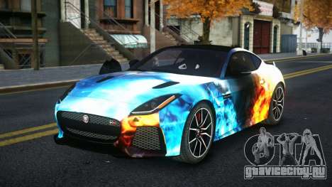 Jaguar F-Type Rely S6 для GTA 4