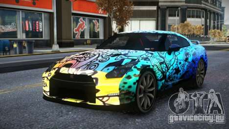 Nissan GT-R R35 Lersa S5 для GTA 4