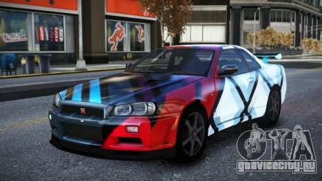 Nissan Skyline R34 Owyna S9 для GTA 4